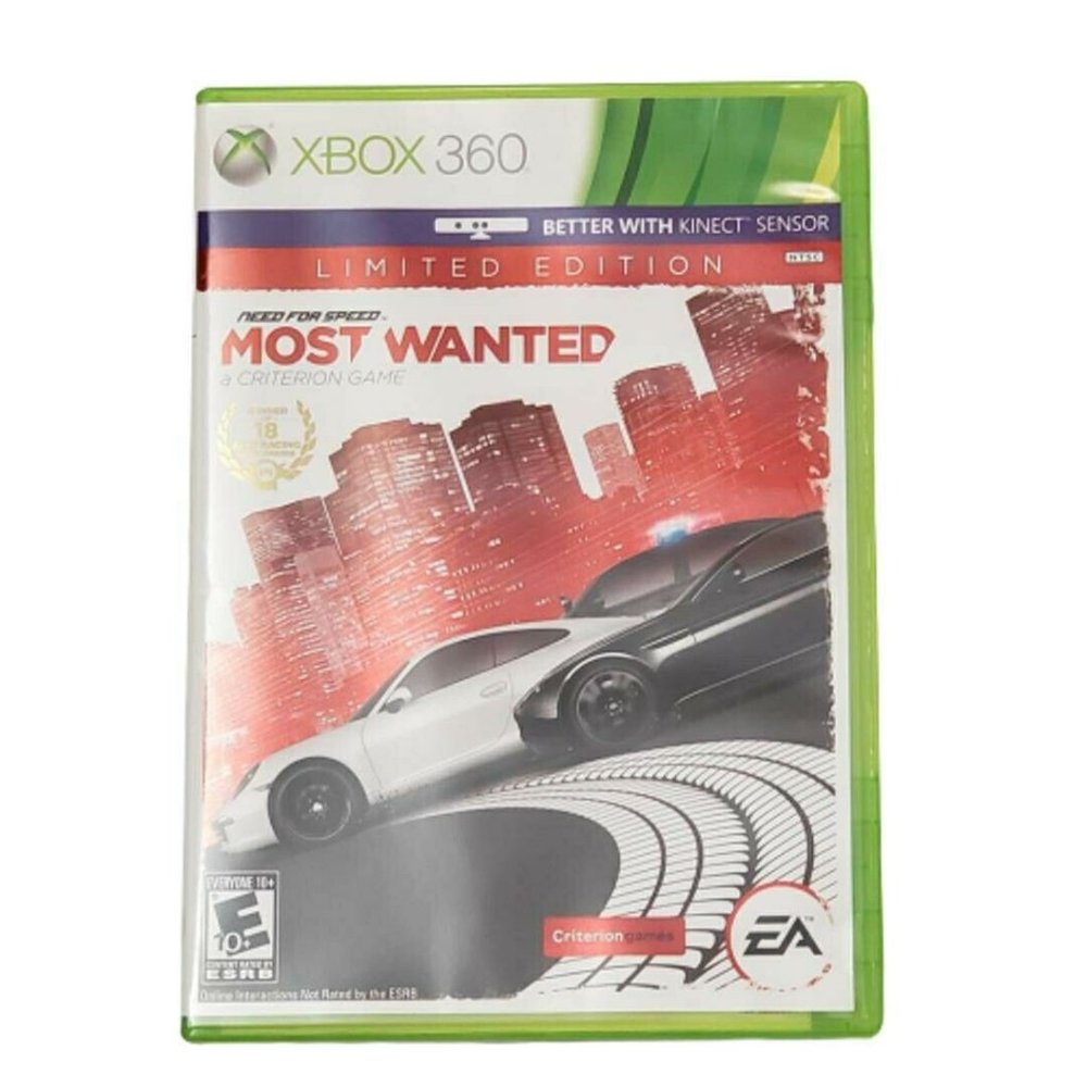Xbox 360 Need for Speed Most Wanted Limited Edition Video Game 2012